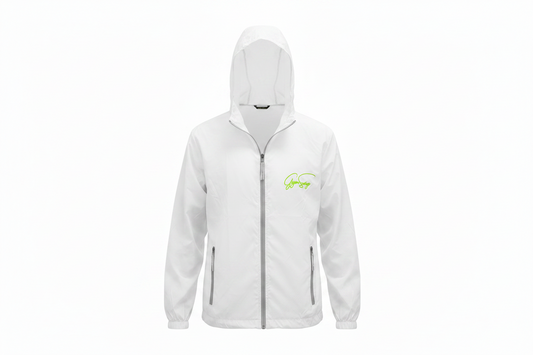 White Ultra running jacket