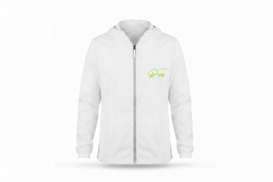 White Ultra running jacket