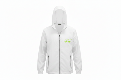 White Ultra running jacket